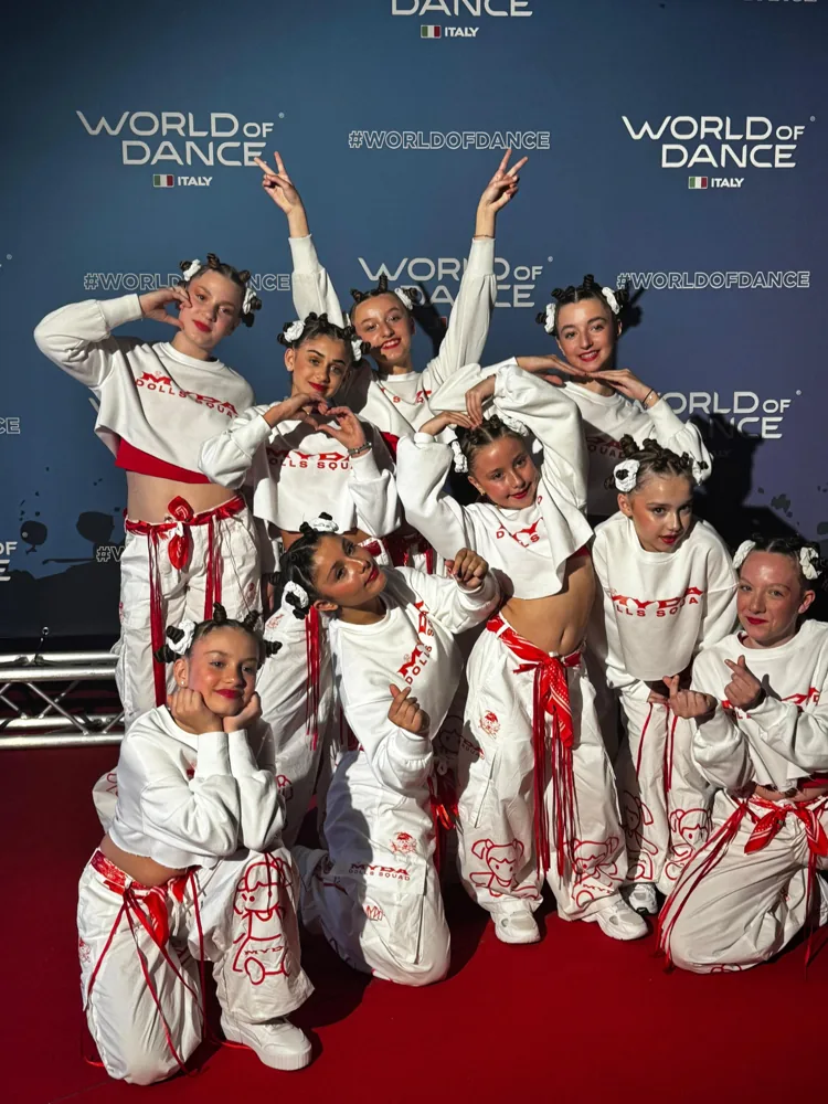 La MYDA Dolls Squad al World of Dance Italy